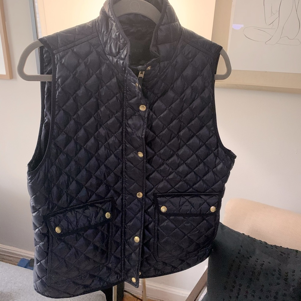 JCrew Quilted Vest